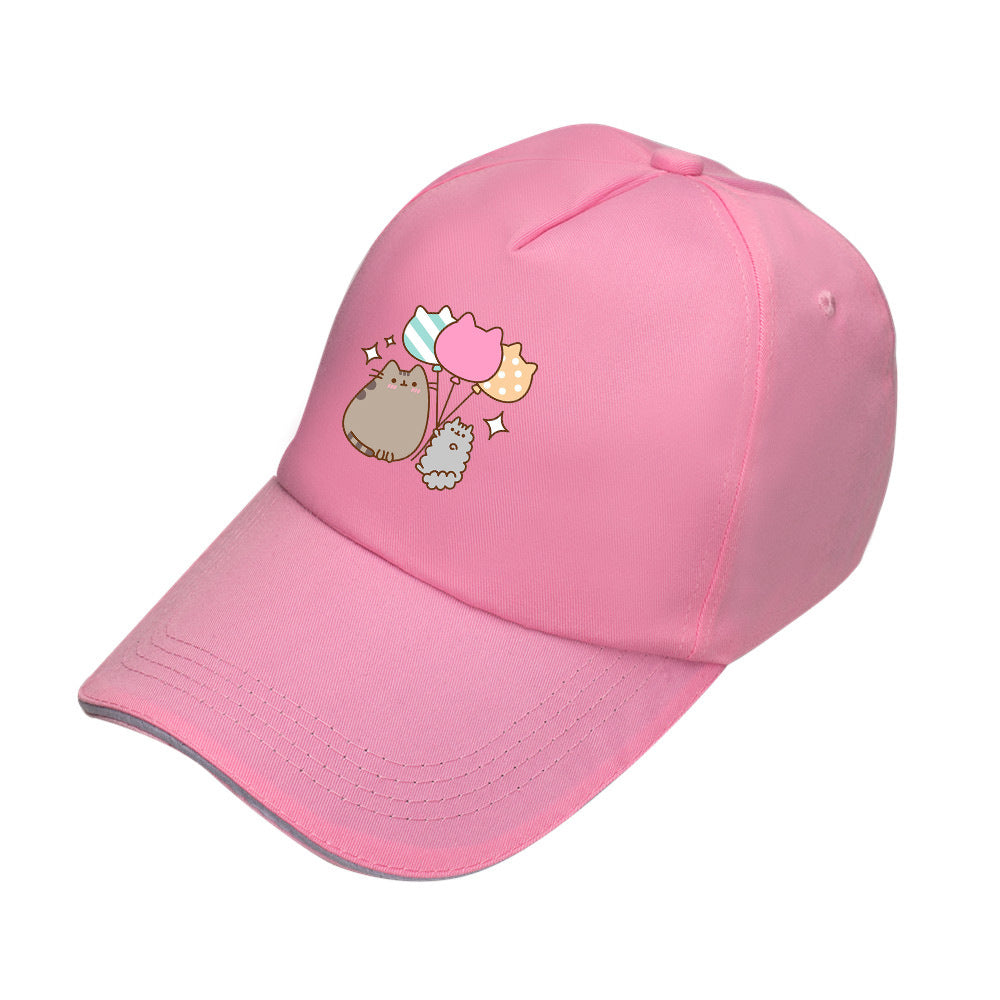 Wholesale three color peaked cap cute baseball cap