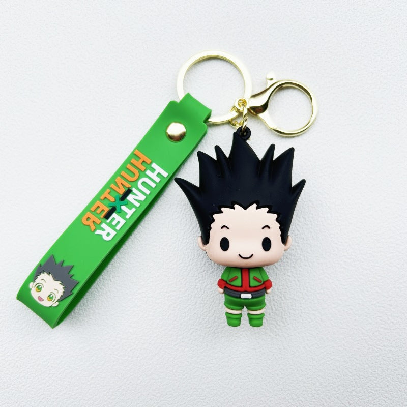 Wholesale Cartoon PVC Soft Glue Keychain ACCVIP-KC-WuY004