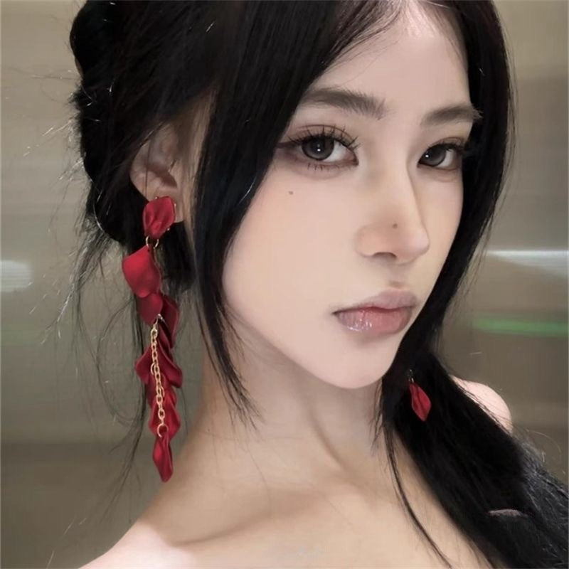 Wholesale  Sunflower Earrings Exaggerated Earrings