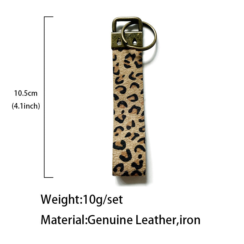 Wholesale Retro Bohemian Leather Keychain Fashion Car Key Accessory And Bag Charm For Gift Giving