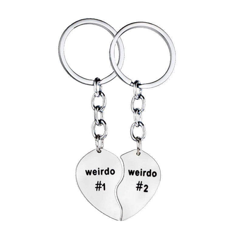 Wholesale Letter Love Big Sister Bestie Gift Keychain ACC-KC-Huil001