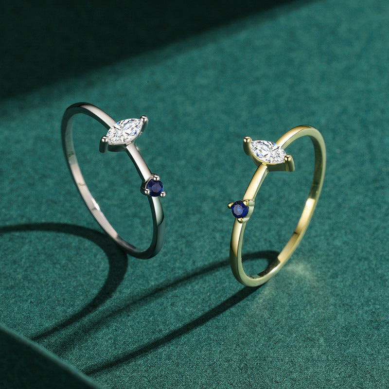 Wholesale sterling silver S925 diamond ring