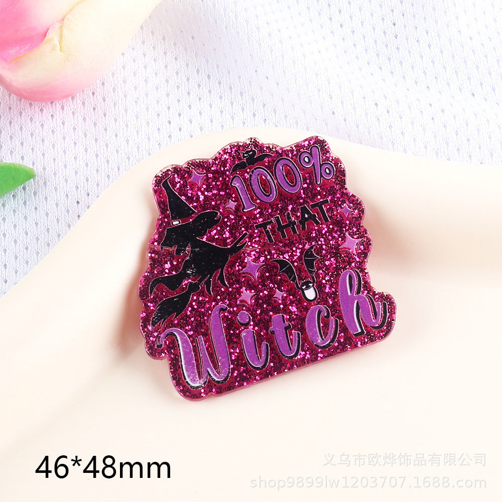 Wholesale  10pcs DIY Flatback cartoon character Acrylic Flatback Badge Reels Retractable Keychain DIY Accessories