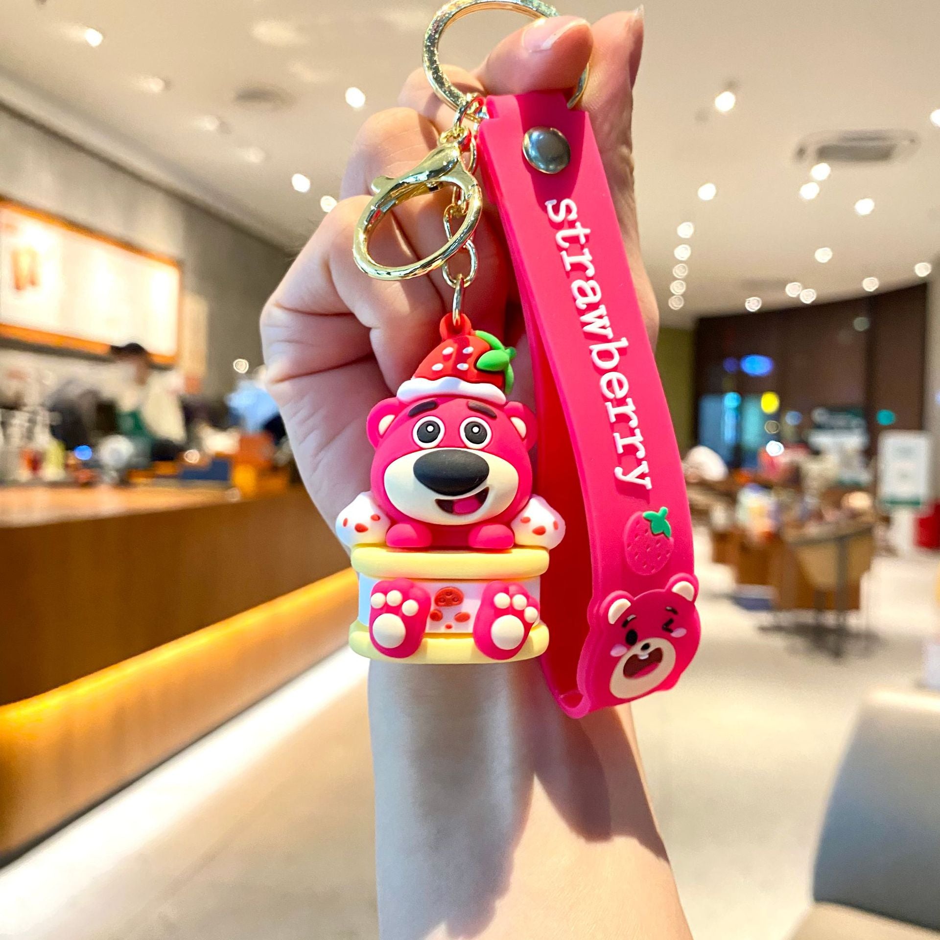 Wholesale Cartoon Cute Silicone Keychains ACC-KC-MingTian003