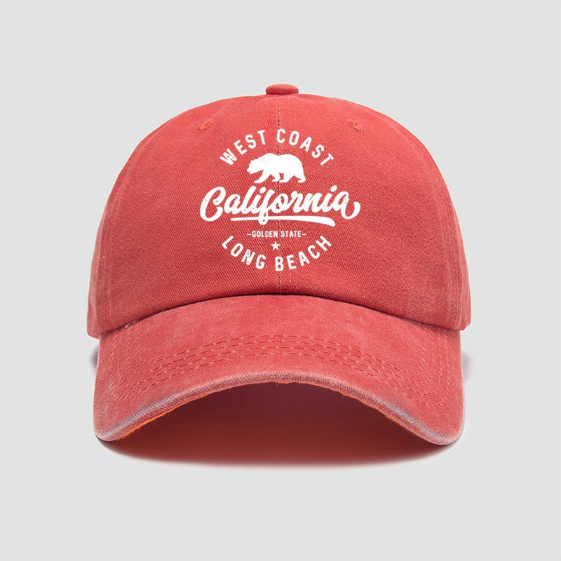 Wholesale Letter printed baseball cap