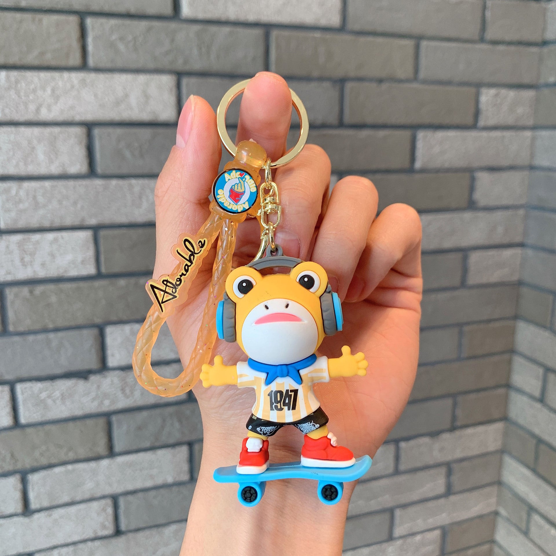 Wholesale Cartoon Cute Silicone Keychain ACC-KC-Lanb009