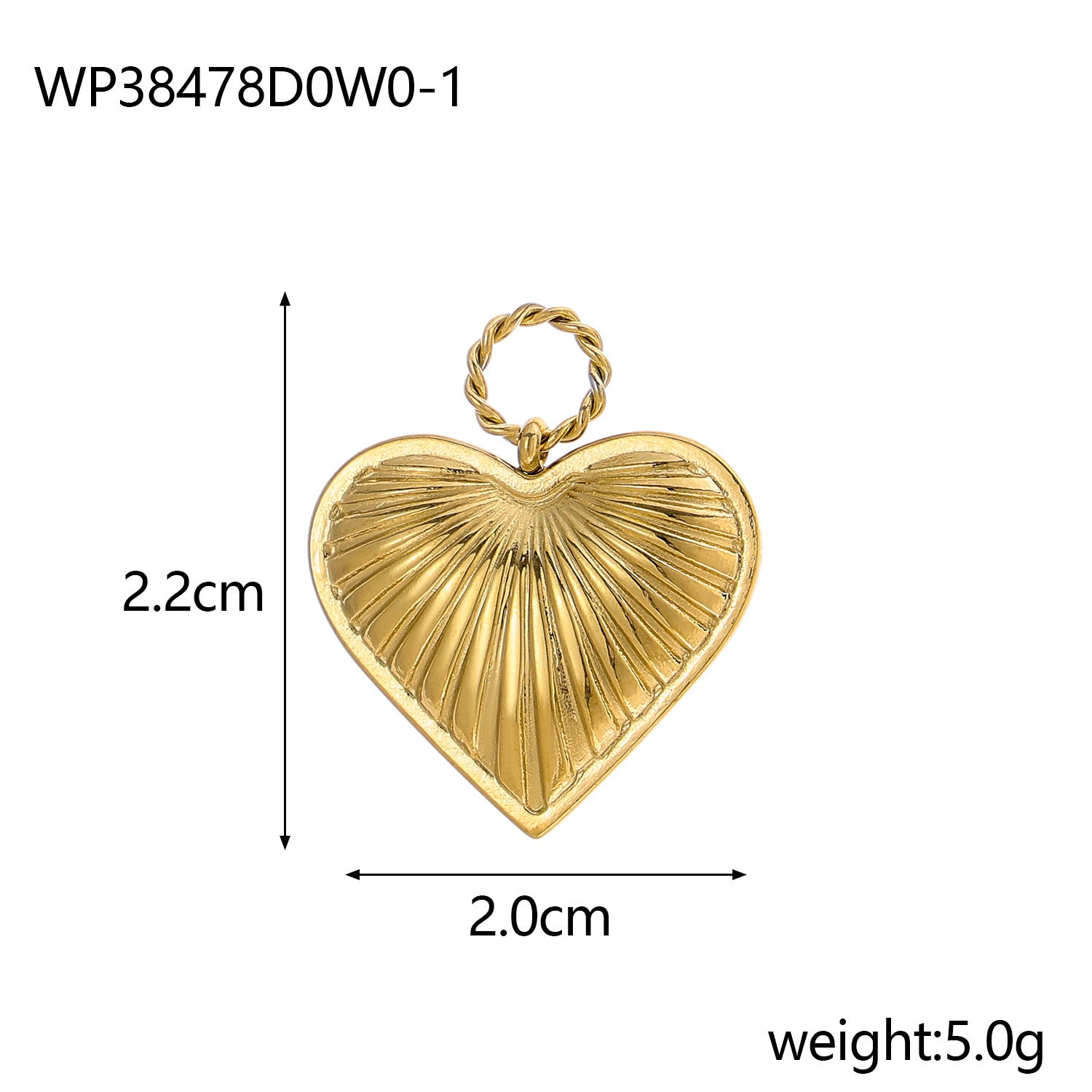 Wholesale love heart pendant stainless steel  pendant