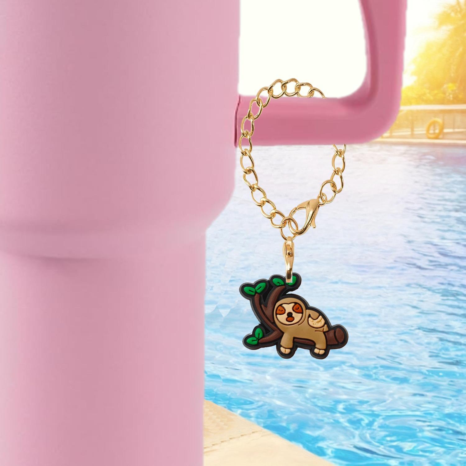 Wholesale Cartoon Koala Soft Rubber Hanging Chain Cup Accessories Chain ACC-CA-XieJi002