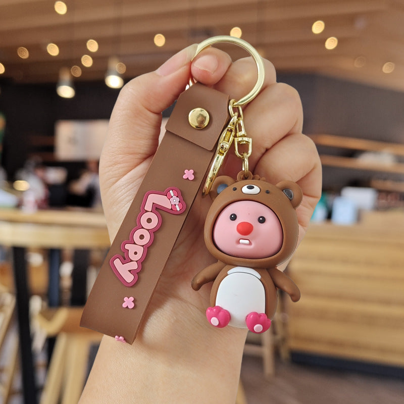 Wholesale Cartoon Cute Silicone Keychains ACC-KC-MingTian007