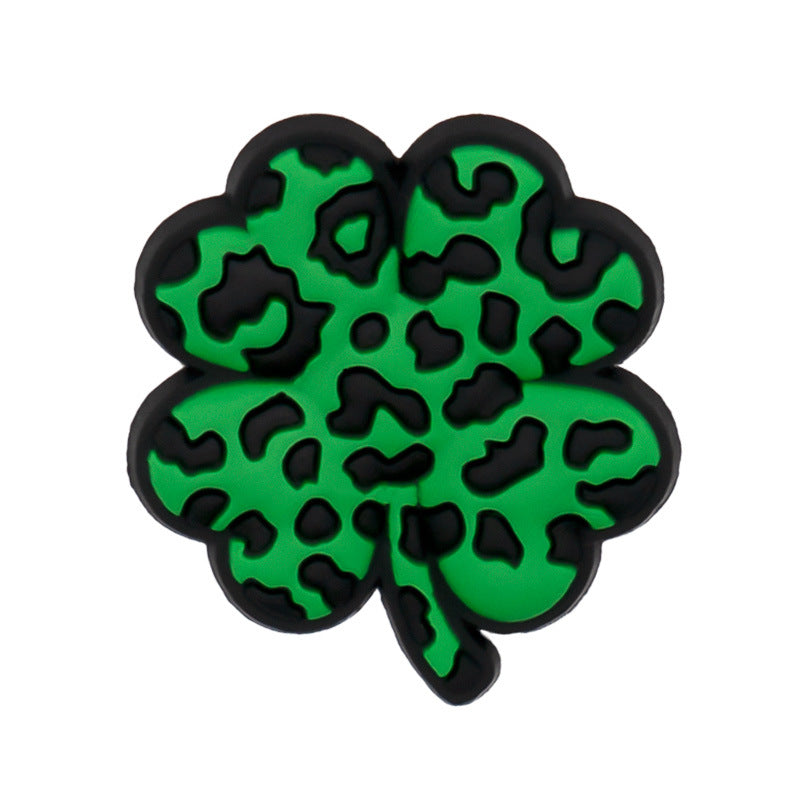 Wholesale Random 100pcs Leopard Print Series Shoes Accessories Shoes Charms