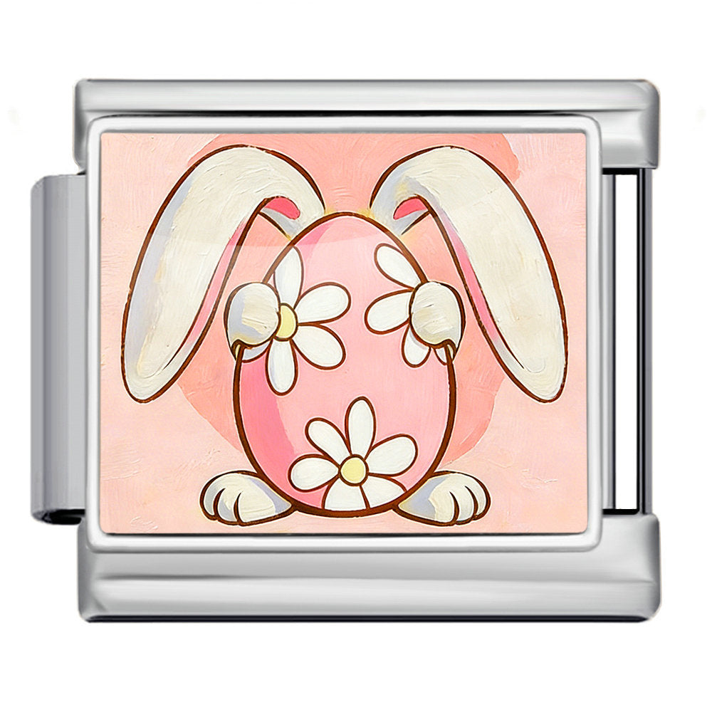 Wholesale Easter Egg Design Stainless Steel Bracelet,  Fashion Accessory for Boutique Resale