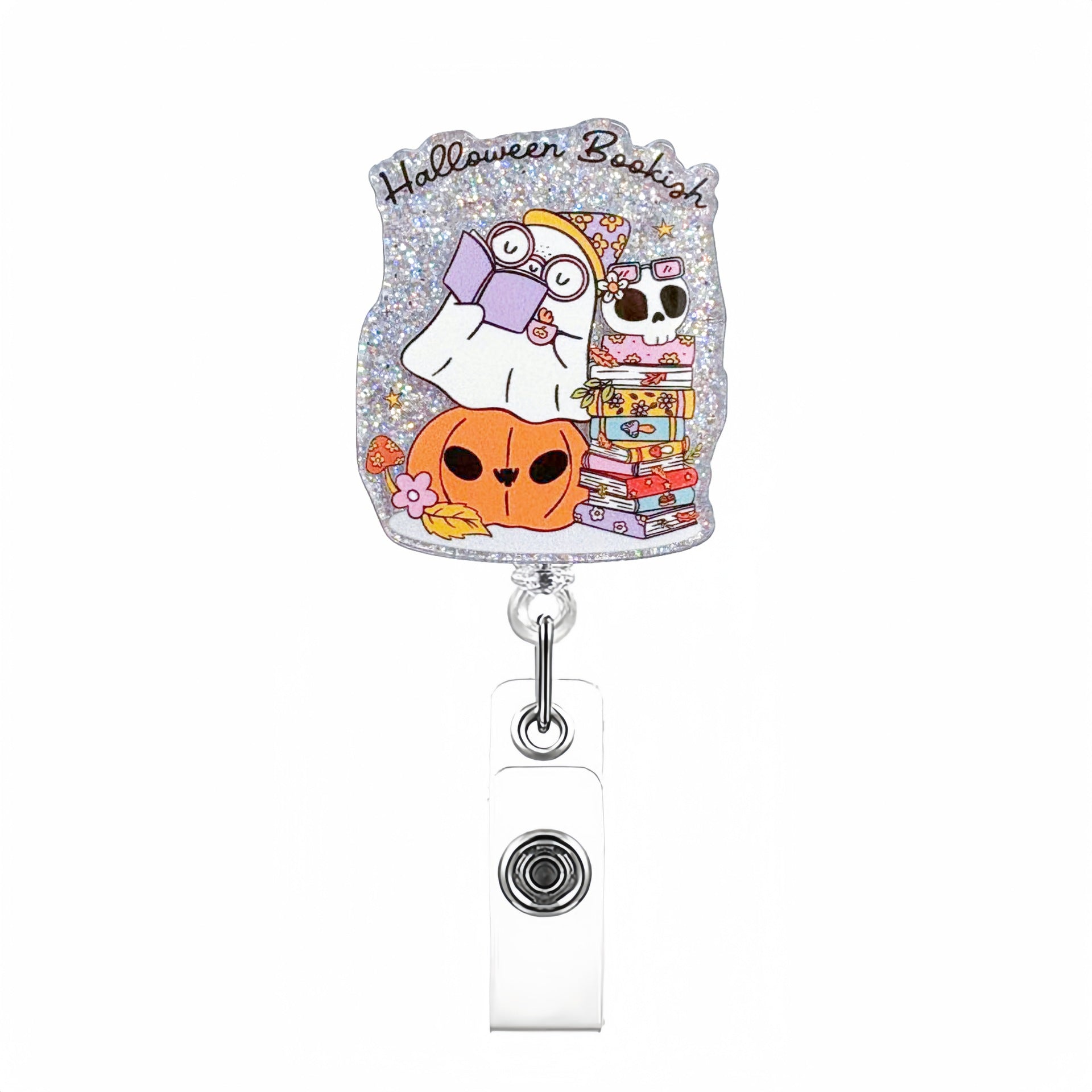 Wholesale Acrylic  Badge Reels Keychains