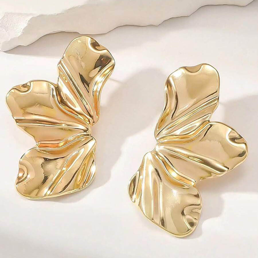 Wholesale Stainless Steel Titanium Steel Gold Light Luxury Earrings