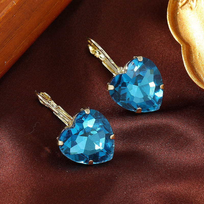 Wholesale Love Crystal Earrings
