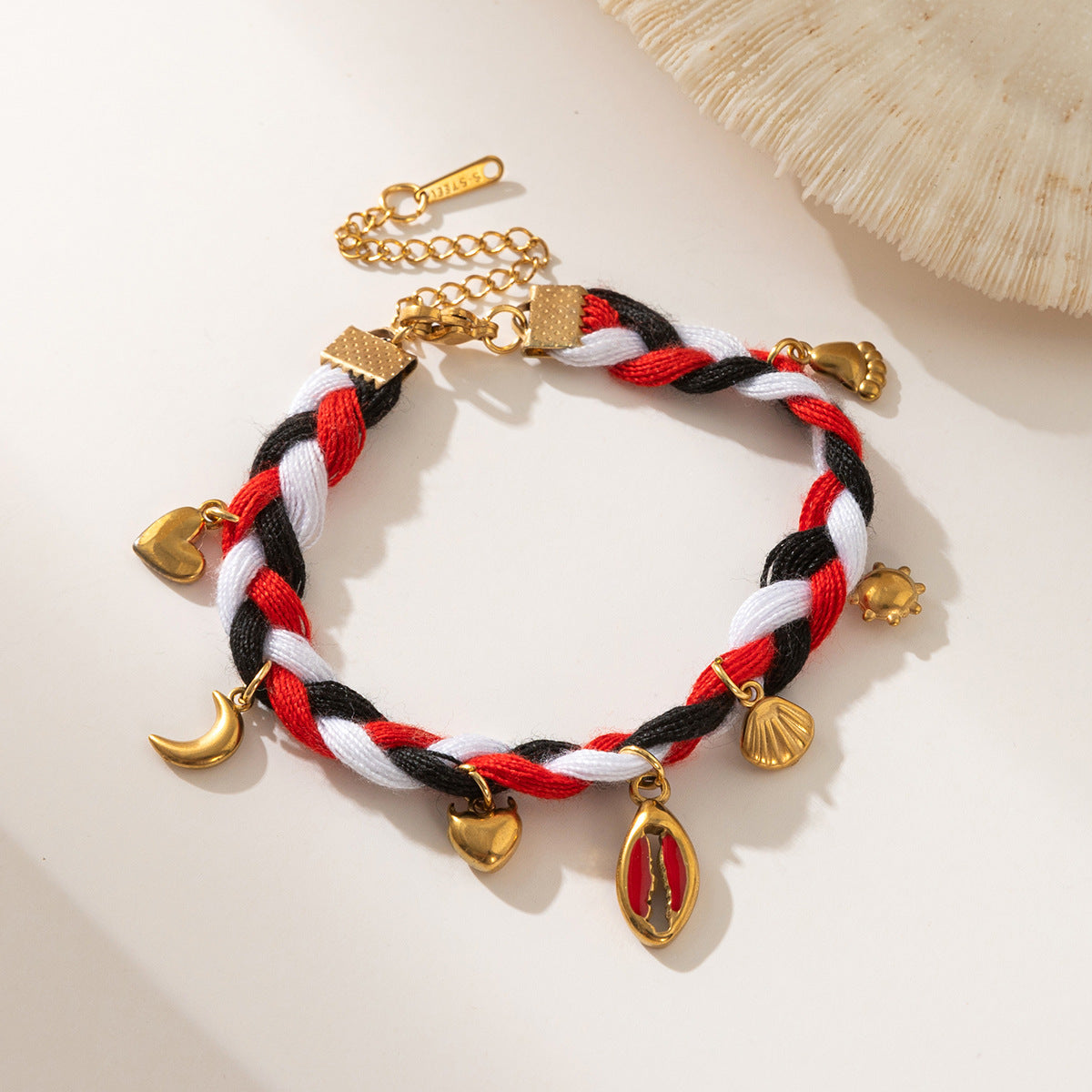 Wholesale Stainless steel pet paw print bracelet