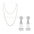Wholesale Pearl Necklace Earring Set