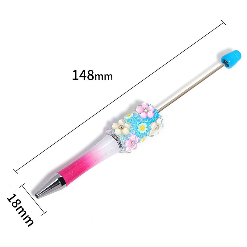 Wholesale  creative flower Gomsophila sugar pen ballpoint pen