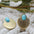 Wholesale Titanium Steel turquoise earrings