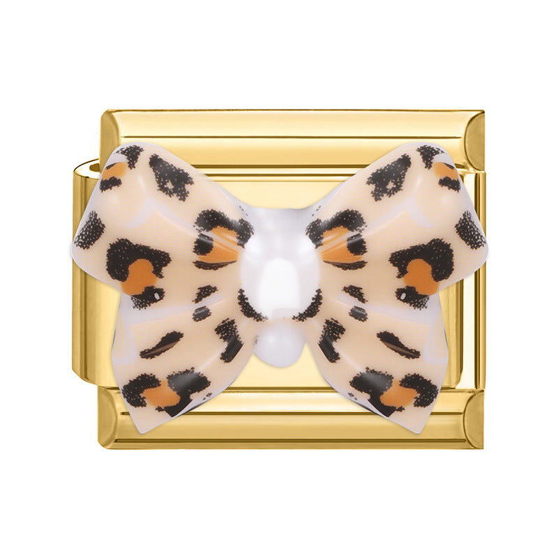 Wholesale  9mm Italian Charm Starter Bracelets DIY square Single Section Creative Stainless Steel Composable Bracelet
