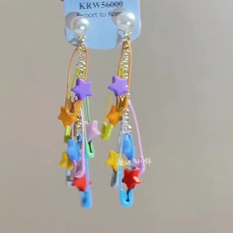 Wholesale Colorful Summer Gorgeous Fireworks Earrings