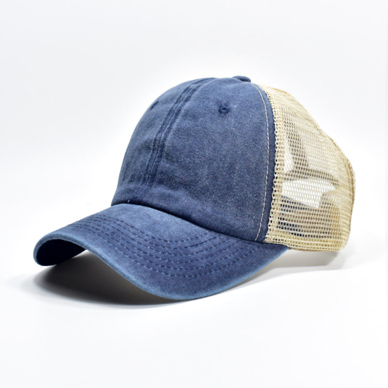 Wholesale Mesh Hat Cap Cotton Plain Baseball Cap ACC-HT-XinMao003