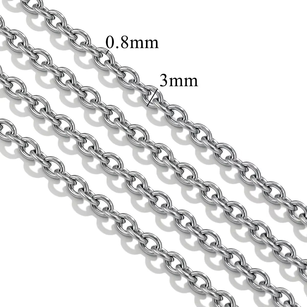 Wholesale Stainless steel O-chain bracelet