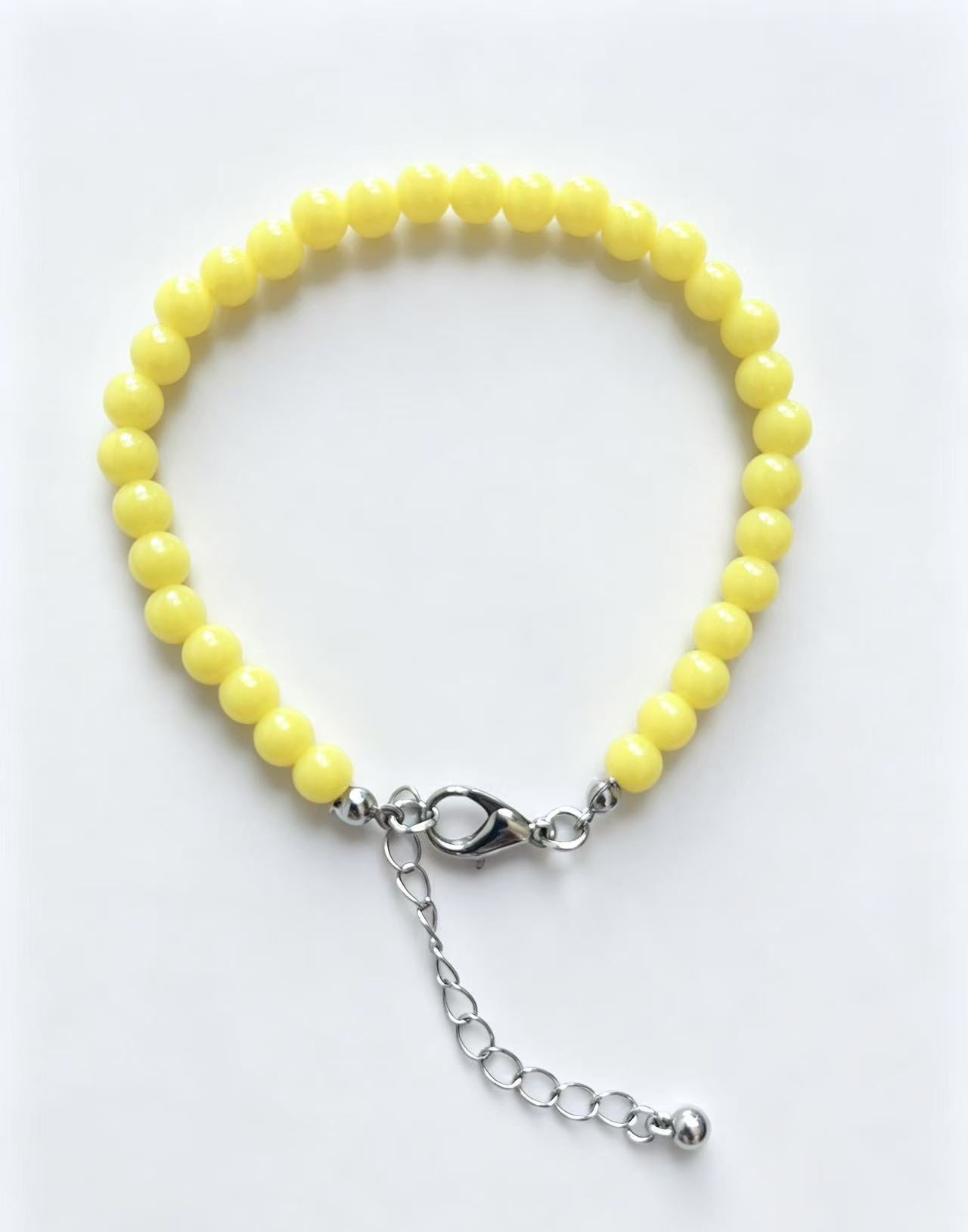 Wholesale Colorful Handmade Acrylic Beaded Bracelet Pet Collar Trendy Jewelry Gift