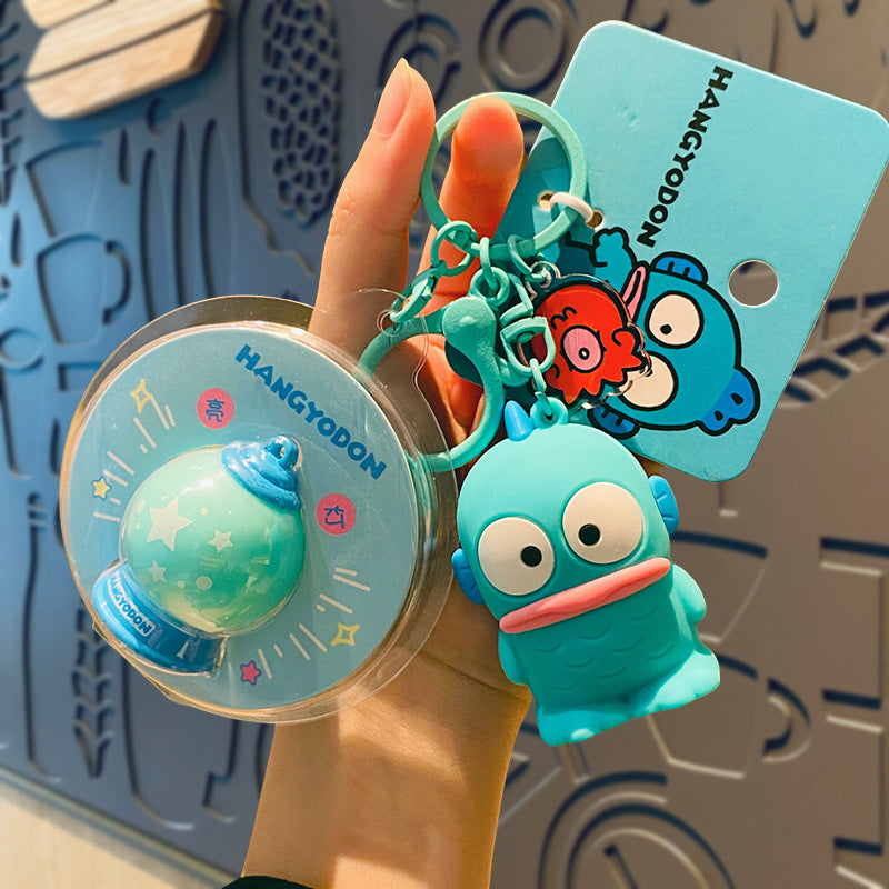 Wholesale Cartoon Cute Silicone Keychains ACCVIP-KC-HongLei002