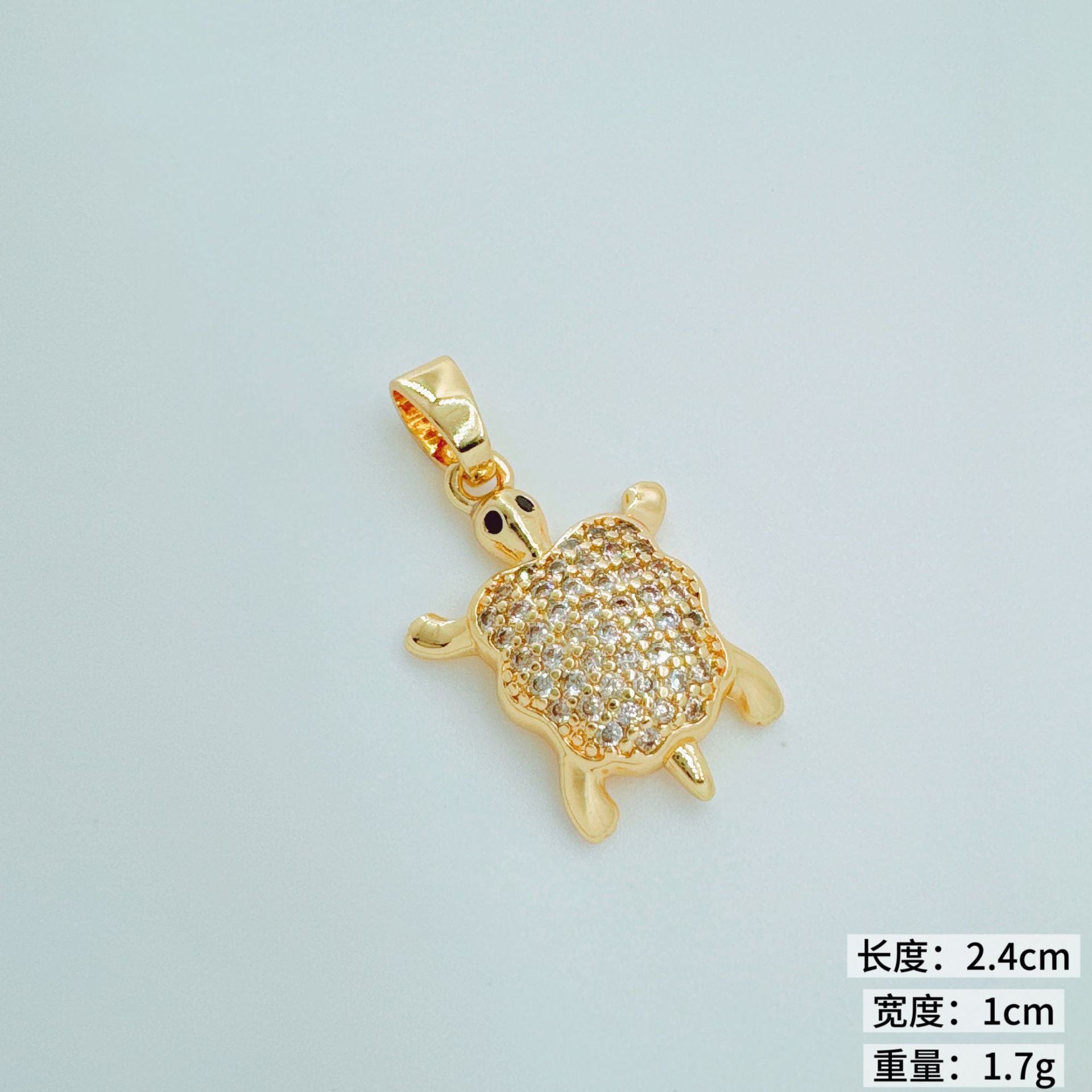 Wholesale Copper Electroplated Crab and Turtle Pendant Necklaces Jewelry for Women Boutique Resale