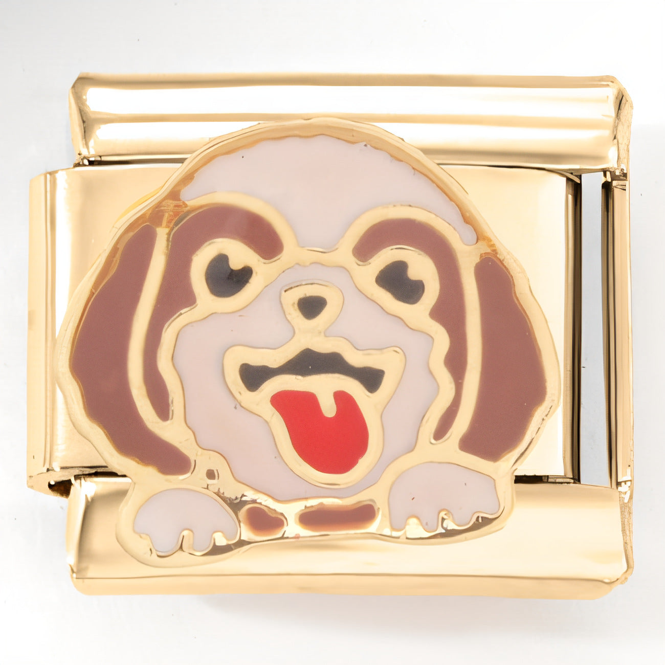 Wholesale Italian Charm Bracelet 9mm DIY  Single Section   Creative Stainless Steel Composable Bracelet