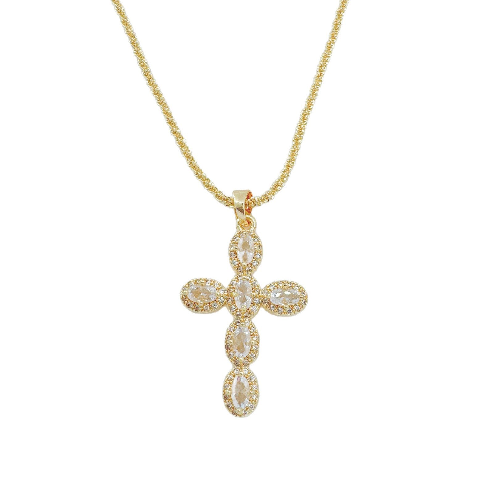 Wholesale European American Style Cross Pendant Necklace