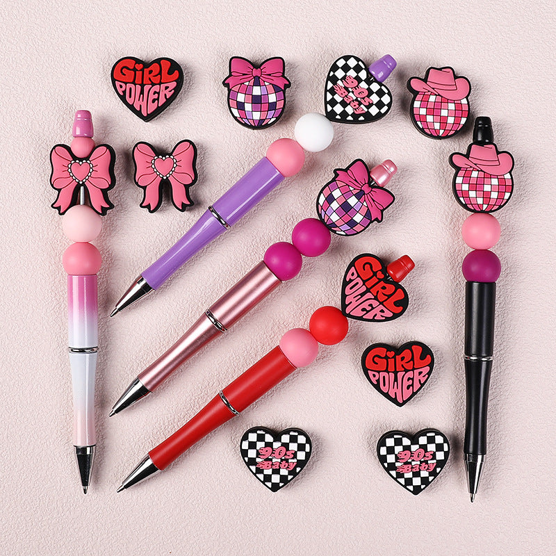 Wholesale 20pcs Bowknot Focal Beads DIY Bead Accessories