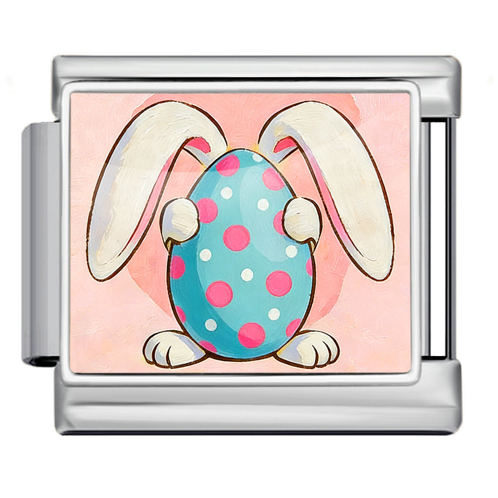 Wholesale Easter Egg Design Stainless Steel Bracelet,  Fashion Accessory for Boutique Resale
