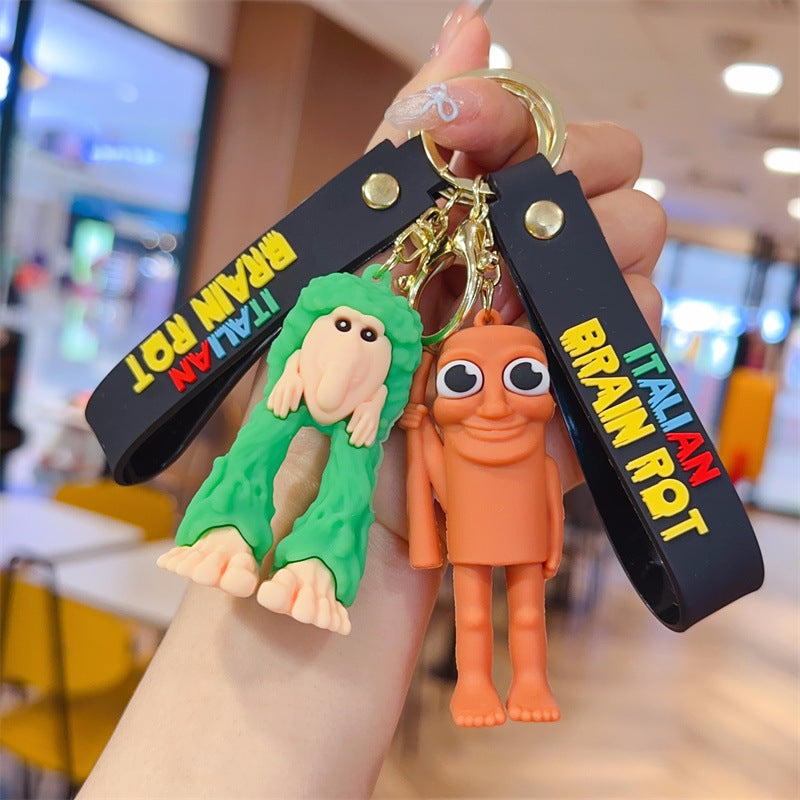 Wholesale Stick Figure Sea Life Keychain