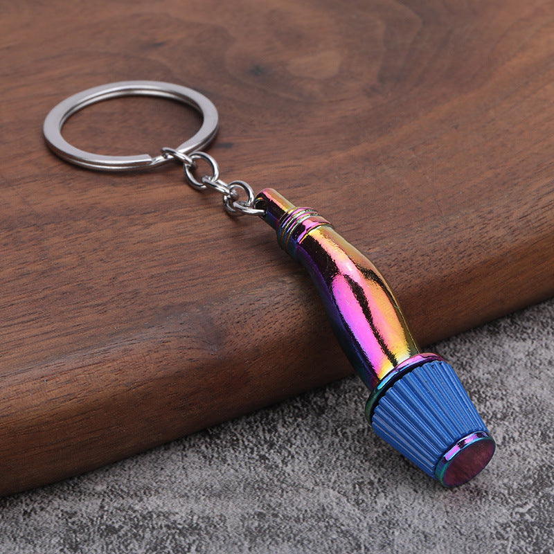 Wholesale  Mushroom Head Car Key Accessories Keychains