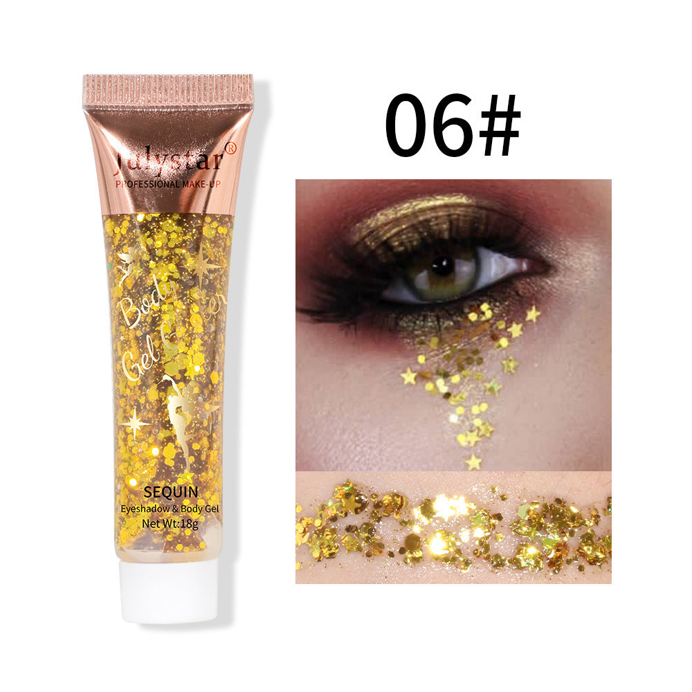 Wholesale Makeup Mermaid Scale Gel Glitter Eyeshadow ACC-EW-Meika003