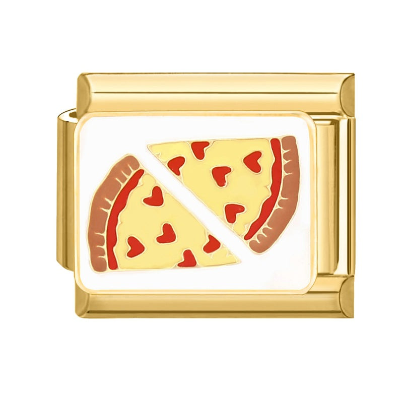 Wholesale Italian Charm Bracelet 9mm DIY Splicing Removable Gold Base Color Series Stainless Steel Composable Bracelet