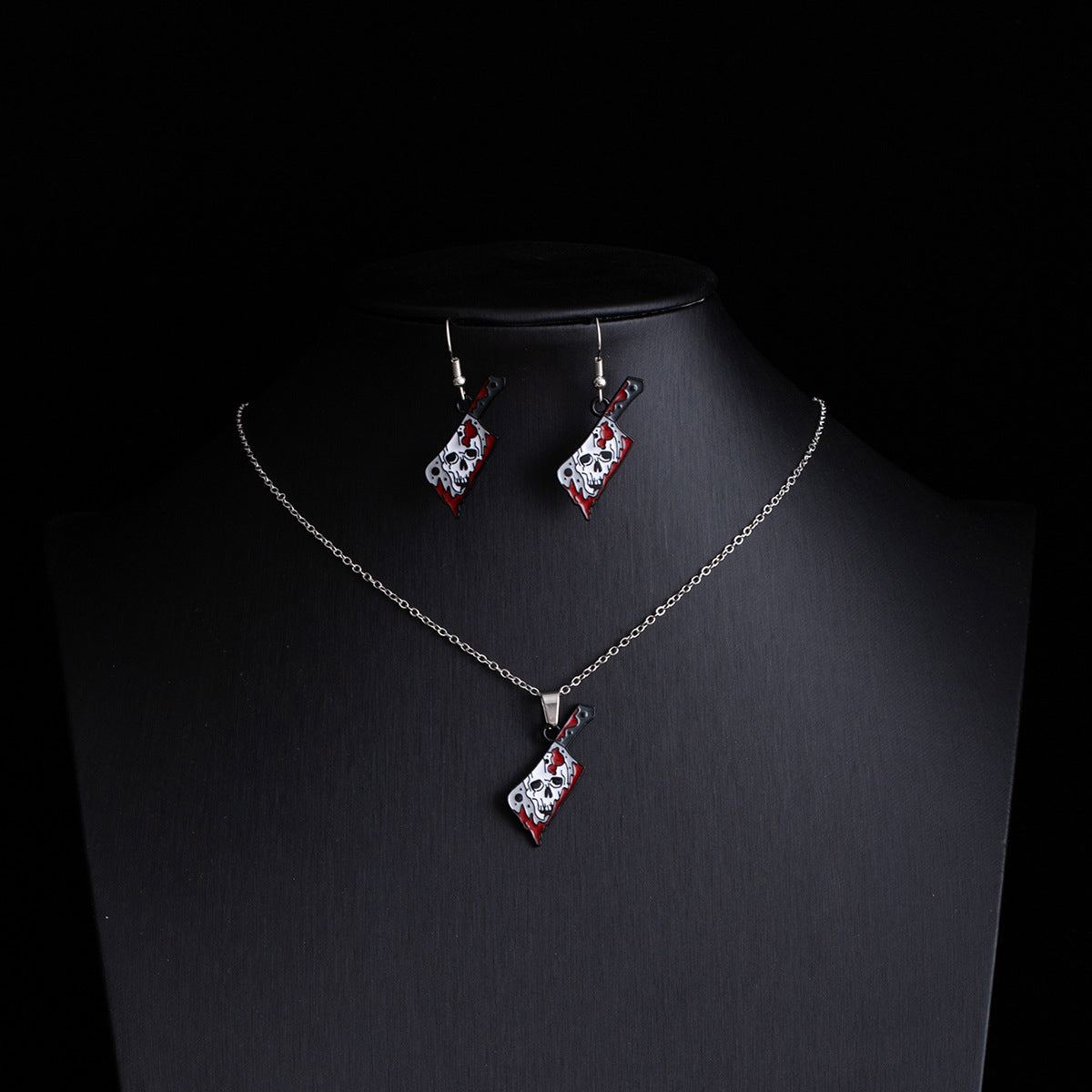 Wholesale Gothic  cartoon ghost earrings skull jewelry