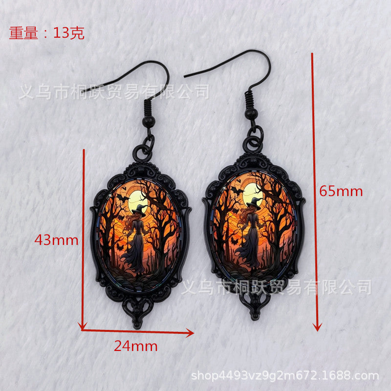 Wholesale  Retro Gothic  Pendant Earrings