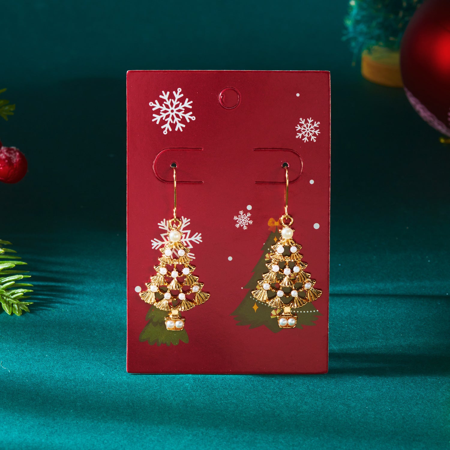 Wholesale Christmas bell earrings