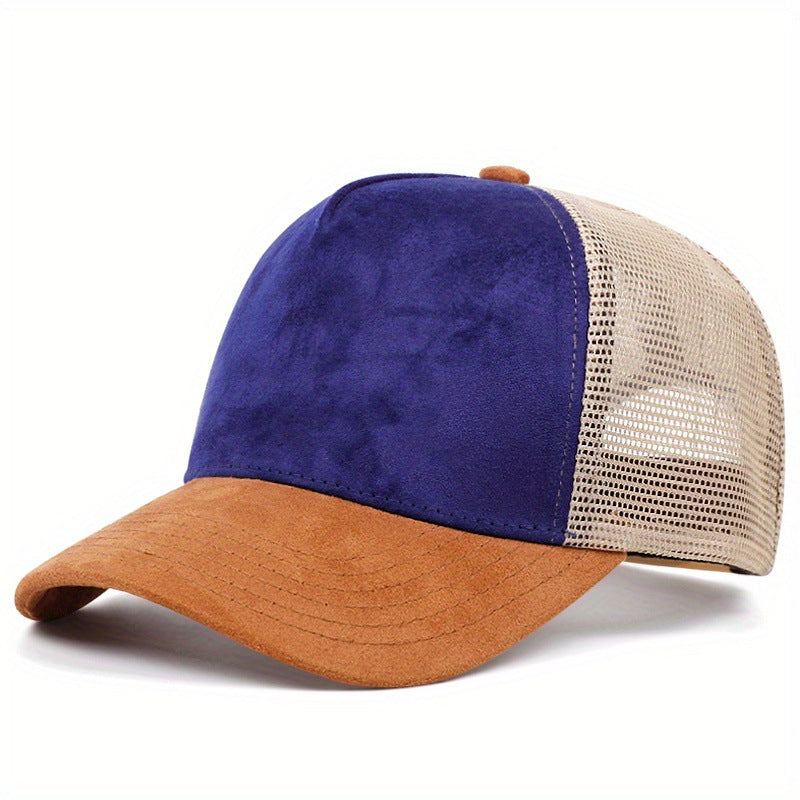 Wholesale Solid Color Cotton Suede Mesh Hat Baseball Cap ACC-HT-QiNiao005