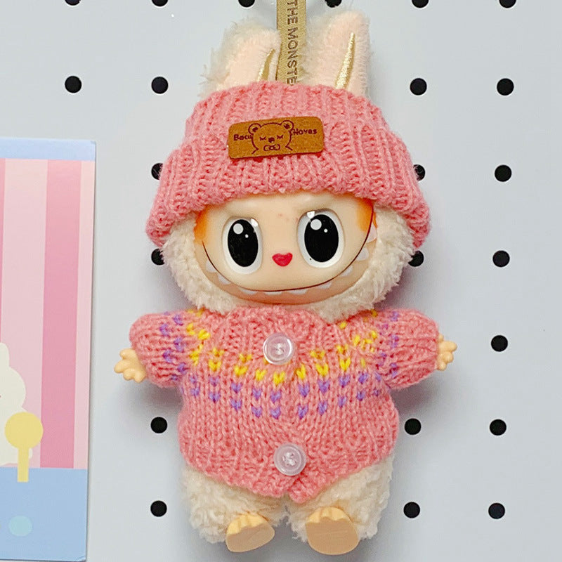 Wholesale Cute cartoon mini doll clothes