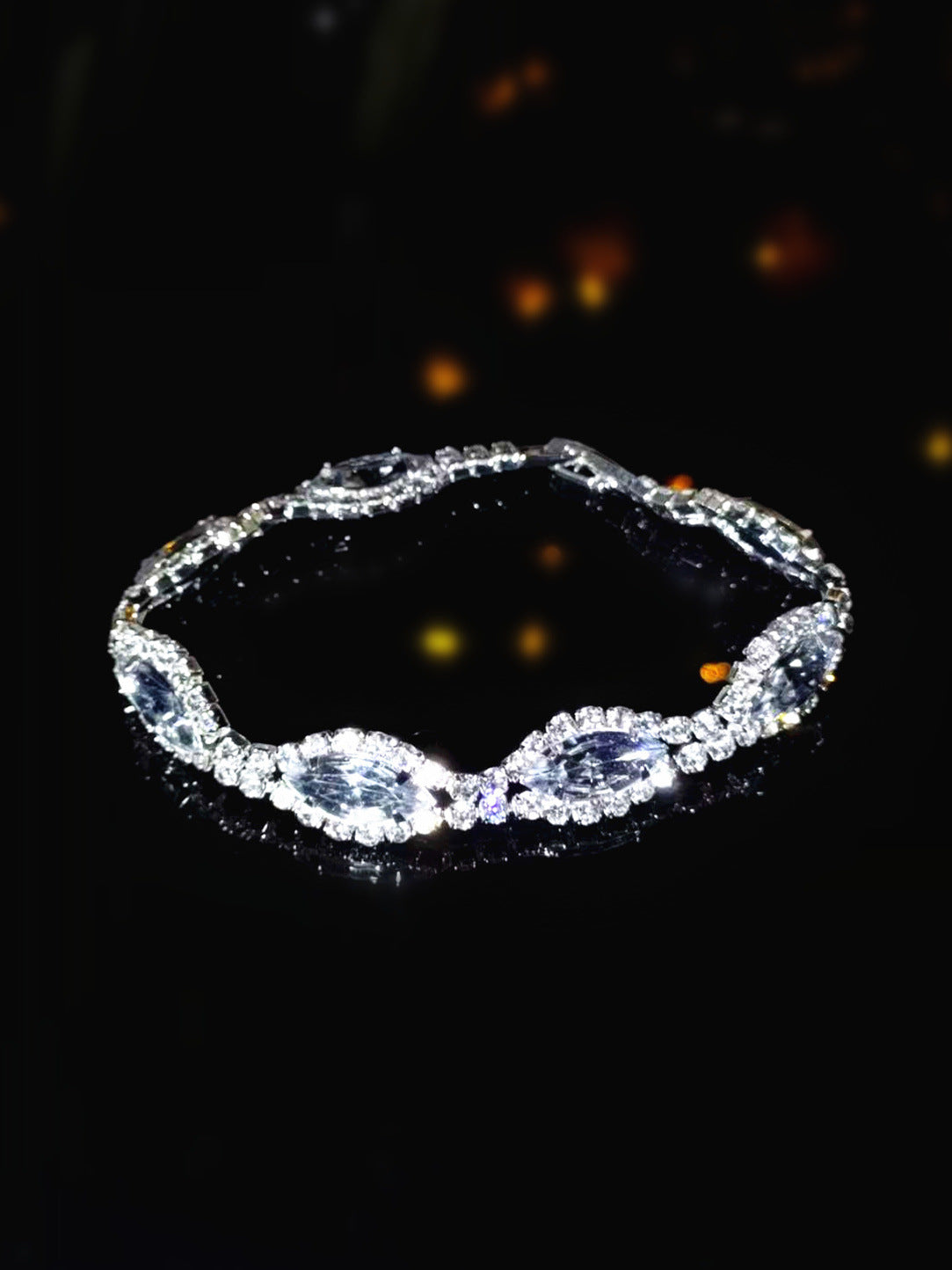 Wholesale  super flash full diamond bracelet