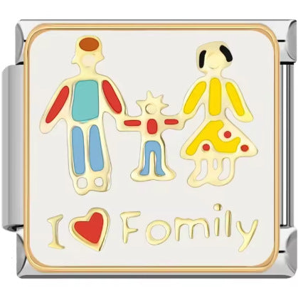 Wholesale Italian Charm Bracelet 9mm DIY  Starry Sky Blue  Creative Stainless Steel Composable Bracelet