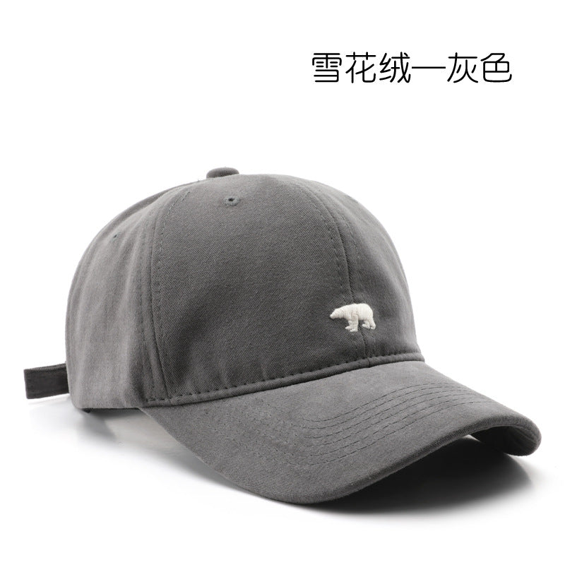 Wholesale Polar Bear Embroidered Baseball Cap Hat ACC-HT-TuL001