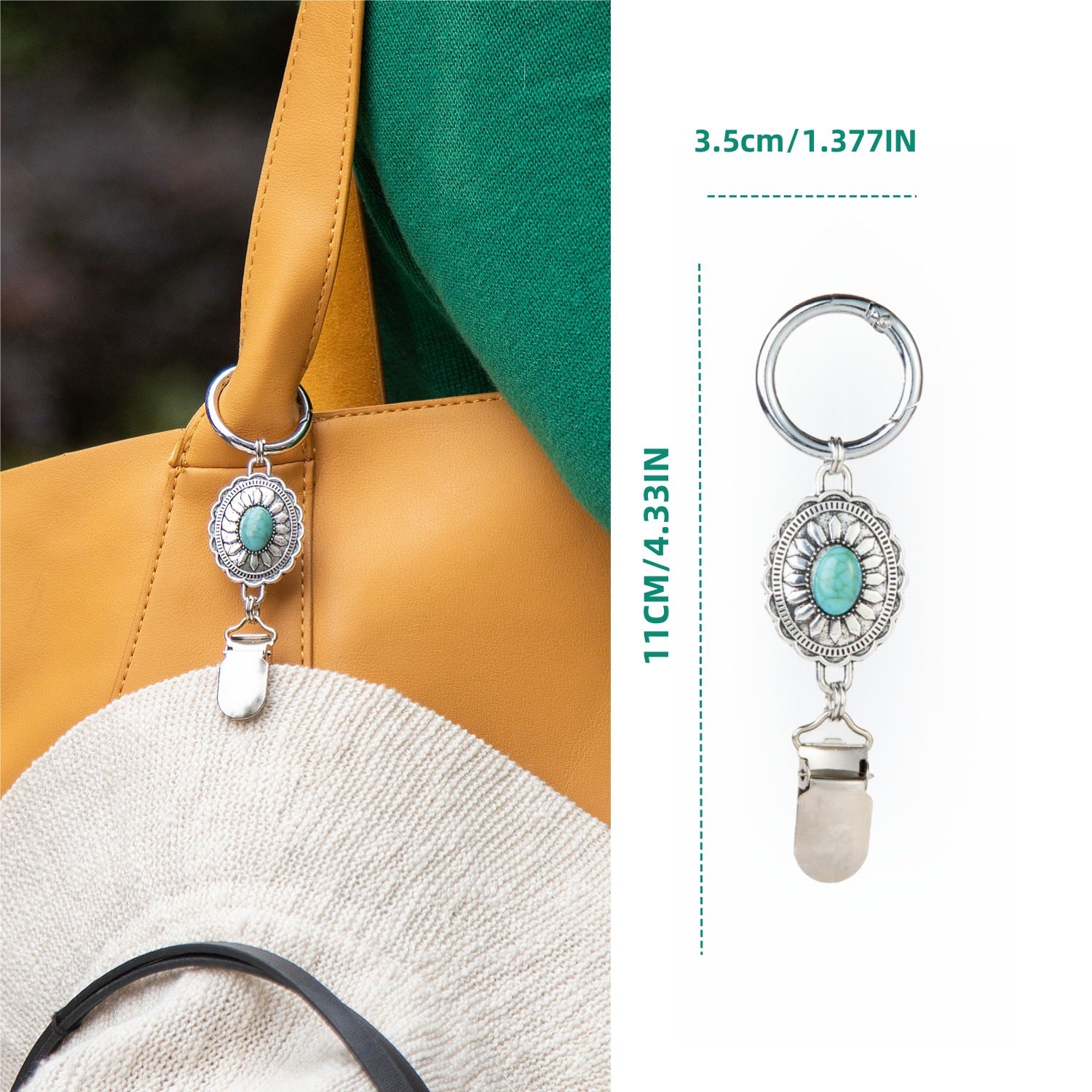 Wholesale Travel Hat Clip Outdoor Backpack Luggage Storage Clip Multipurpose Straw Hat ACC-HP-BangNi001