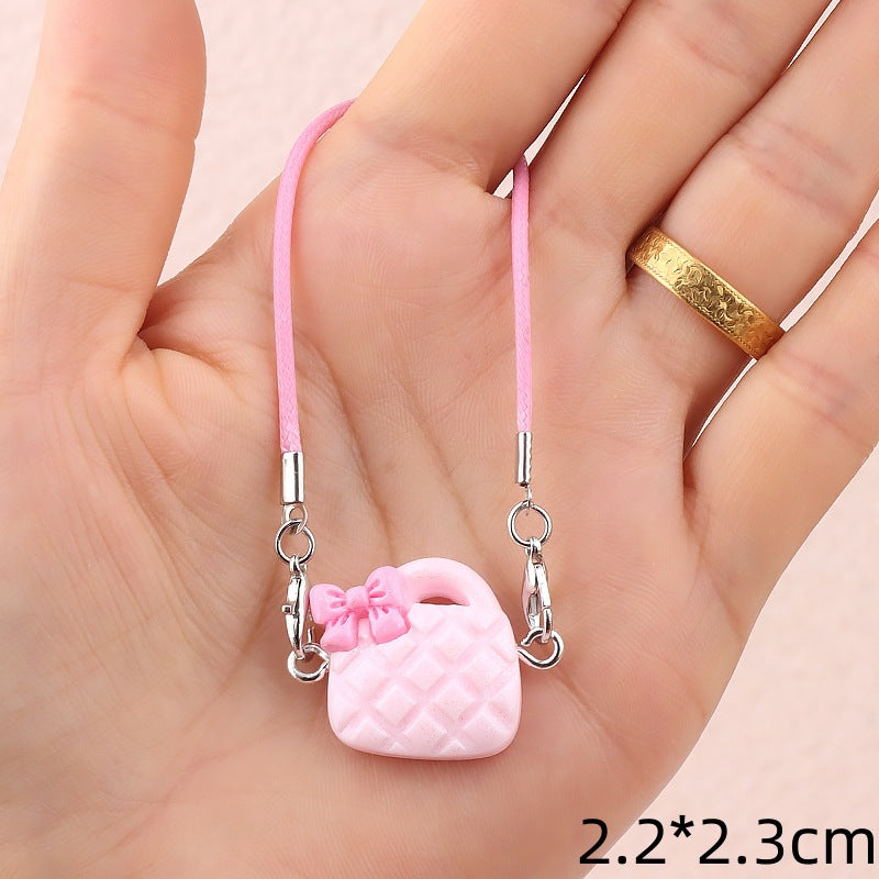 Wholesale Cute cartoon mini bag doll accessories