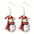 Wholesale  Christmas Cartoon  Cute Acrylic Pendant  Gingerbread Earrings