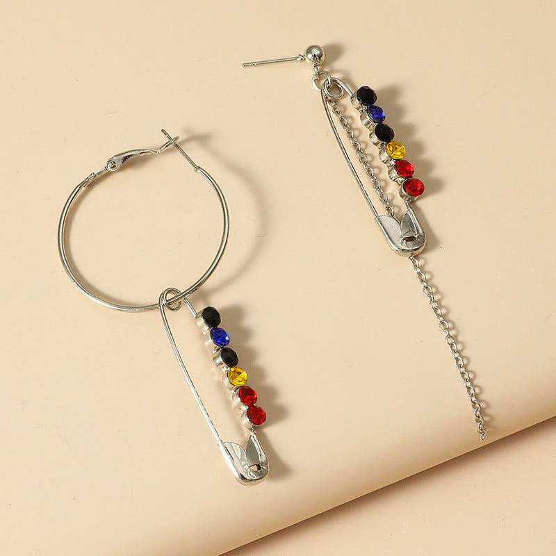 Wholesale Creative Pin Necklace  Clavicle Chain