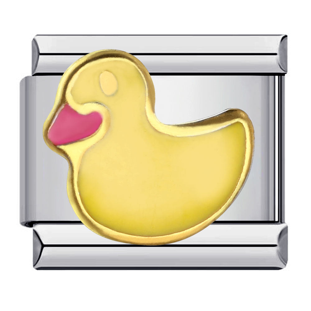 Wholesale Italian Charm Bracelet 9mm DIY Splicing Removable Heart Crown Element Stainless Steel Composable Bracelet